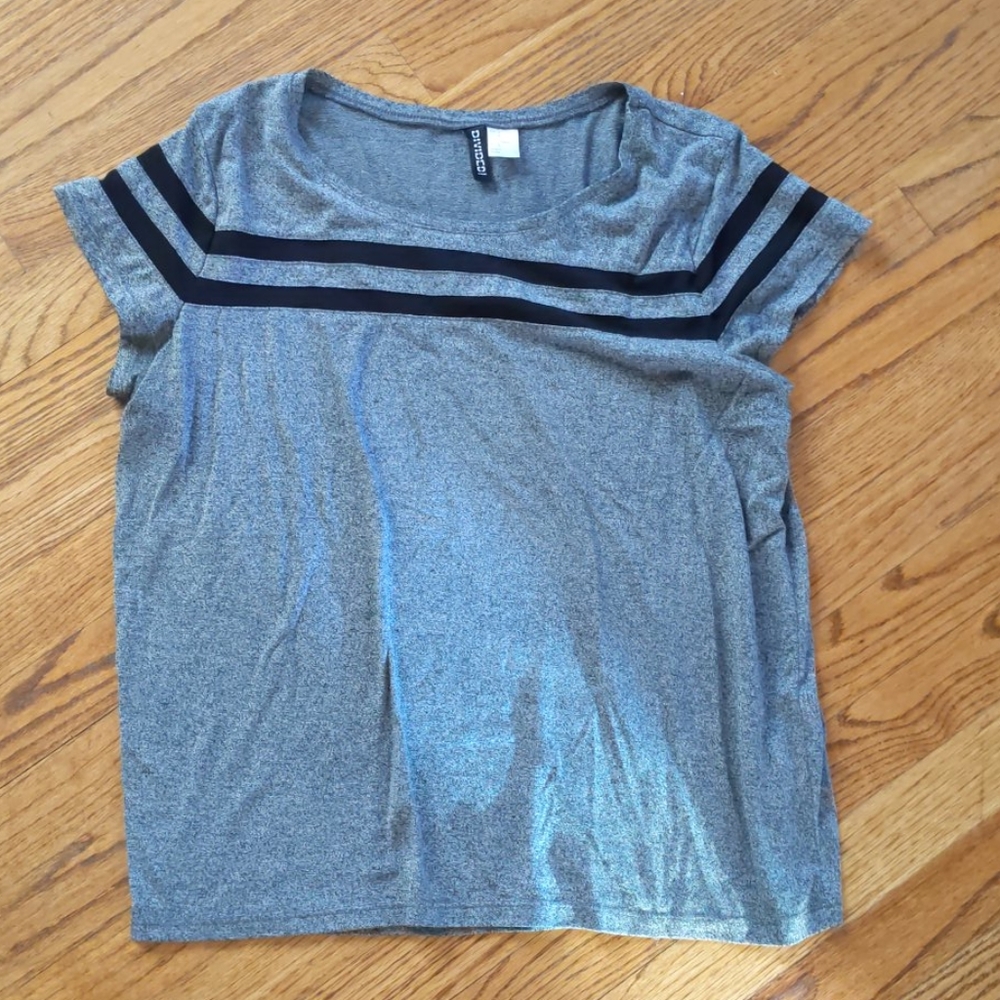 Divided Shirt Medium Woman Grey H&M